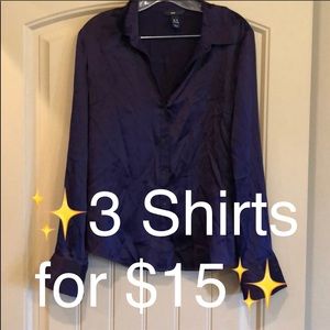 Silk Collared Blouse